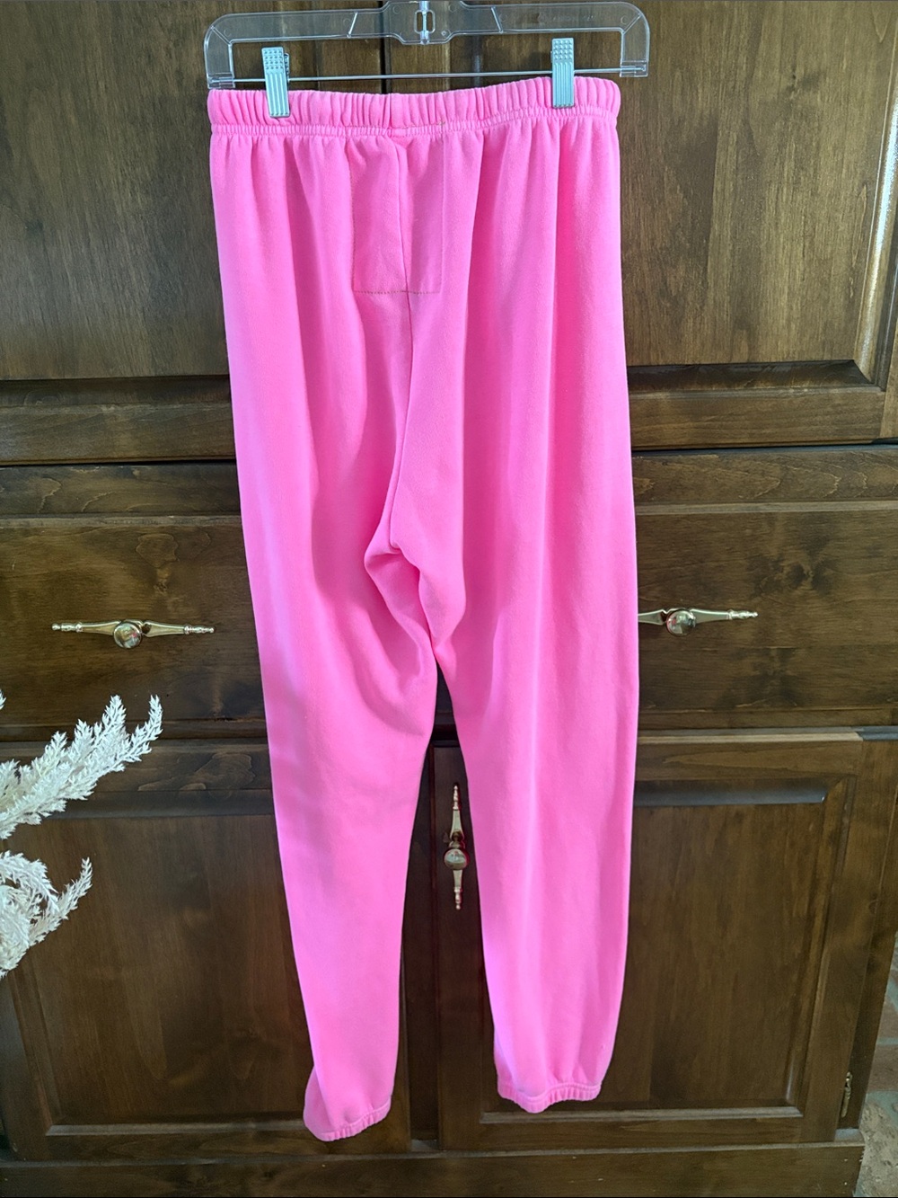Aviator Nation Neon Pink Logo Relaxed Pullover Hoodie & Sweatpants Set M - Picture 15 of 15